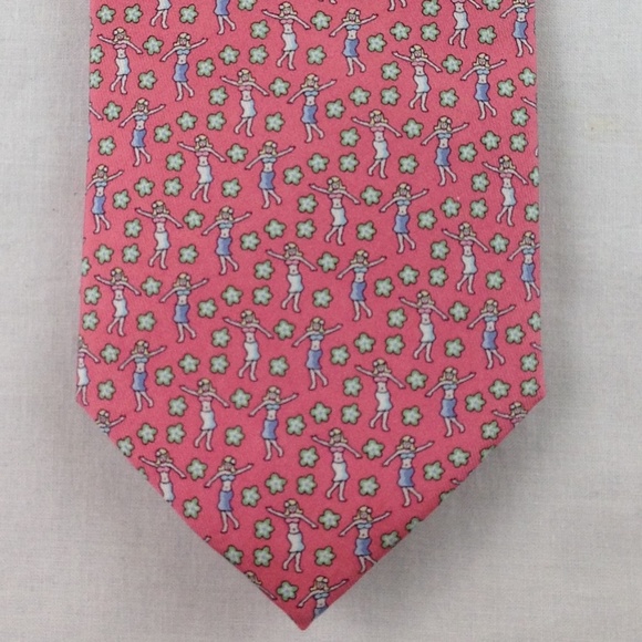 Vineyard Vines Other - Vineyard Vines Pink Silk Tie 58" x 3.5"
